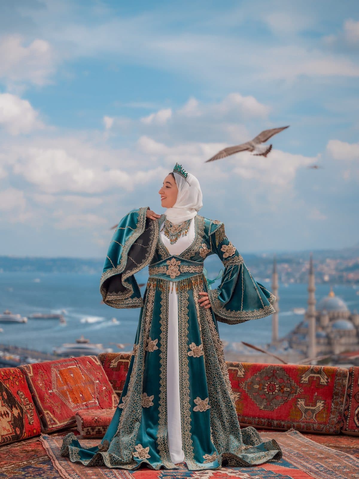 Ottoman Kaftan — Blue