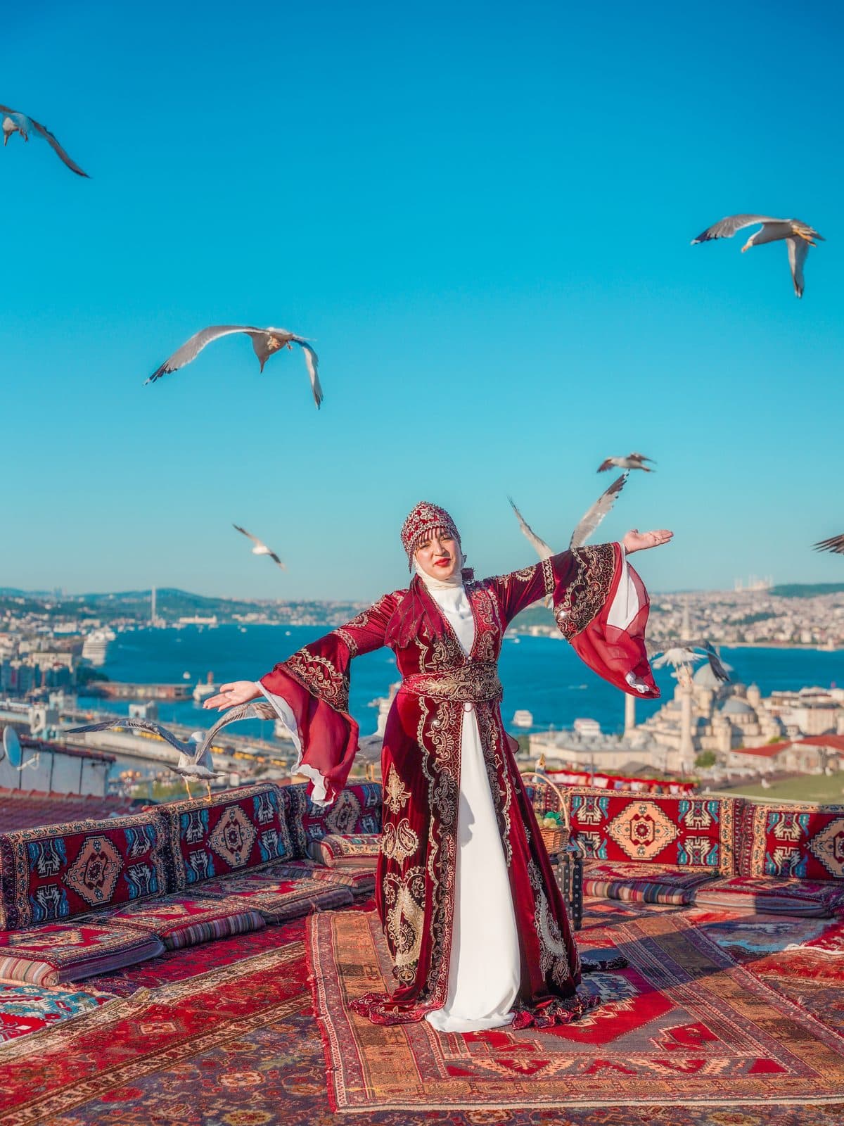 Ottoman Kaftan — Red